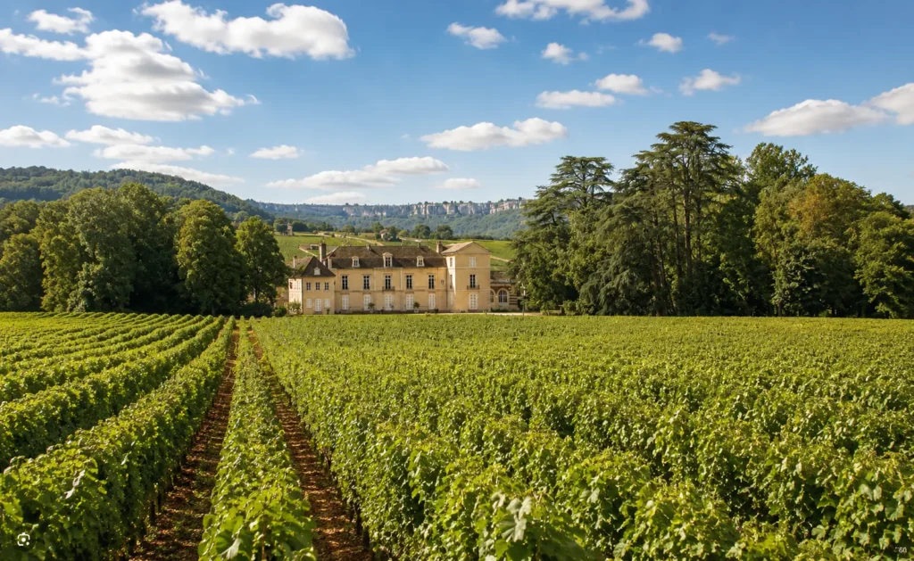 Weingut in Burgund