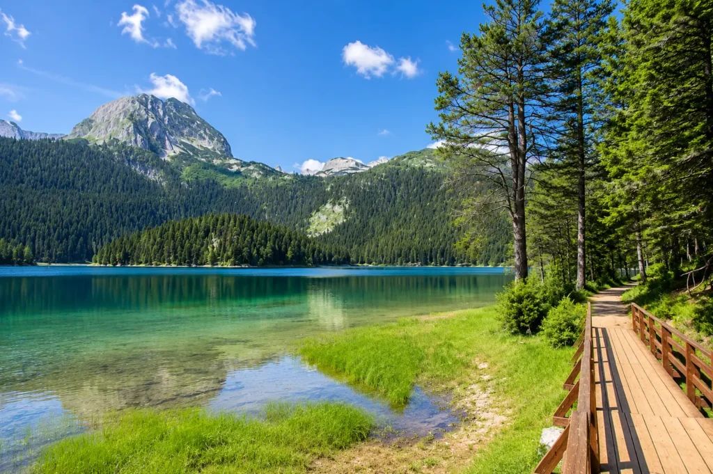 Weg durch den Durmitor Nationalpark