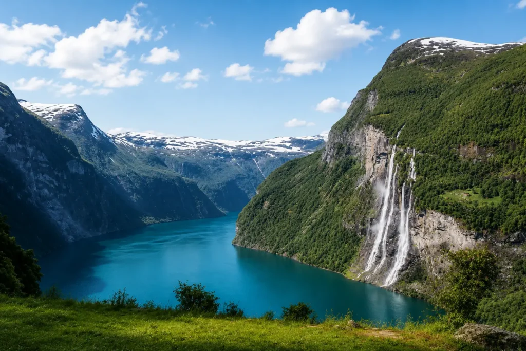 Ausblick auf den Geirangerfjord